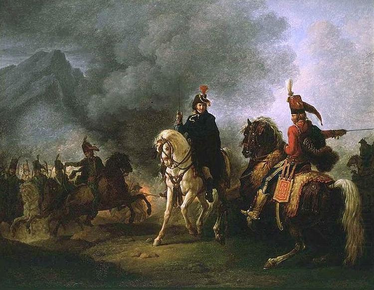 A General with his Aide de Camp, carle vernet